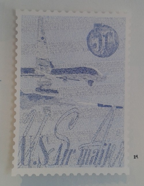 U S Airmail 5 cents